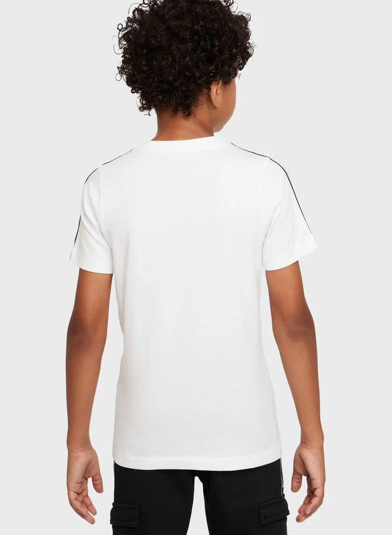 Nike Youth Nsw Repeat Swoosh T-Shirt