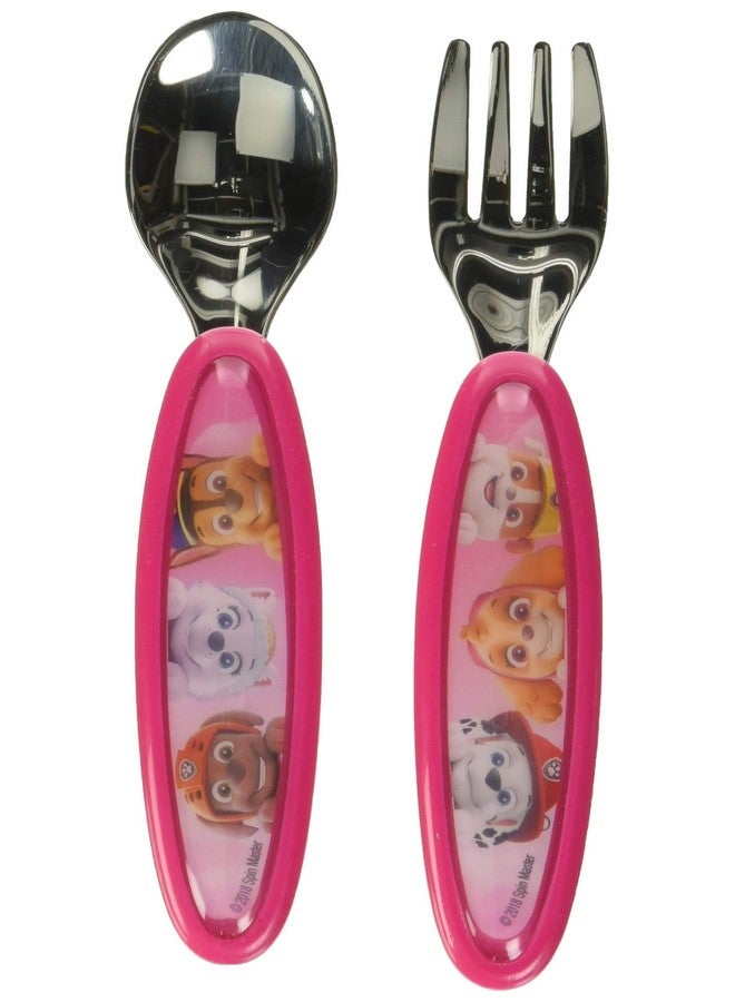 Diaper Genie Playtex Mealtime Paw Patrol Utensils For Girls Including 1 Spoon And 1 Fork(Pack Of 1) - Image 2