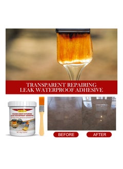 JUE-FISH Waterproof Agent Invisible Waterproof Sealant Agent Glue 100G Sealing Transparent Repair Waterproofing Agent for Walls Windows Bathroom  - Image 4