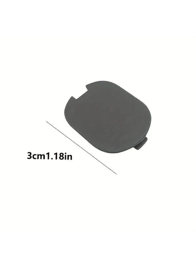 2Pcs Black Plastic Car Tail Light Screw Covers Hexagonal Dust Shields Direct Fit Replacement - Image 2