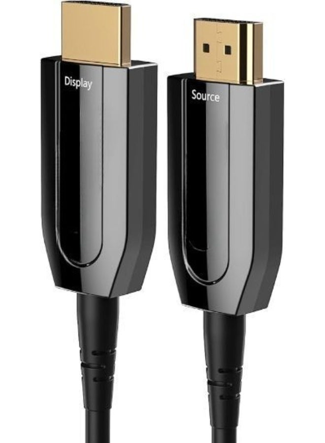 HDMI 2.1 AOC Fiber Optic Cable – 30 Meters High-Speed 48Gbps, 8K@60Hz UHD, Male-to-Male for TV & Gaming - Image 1