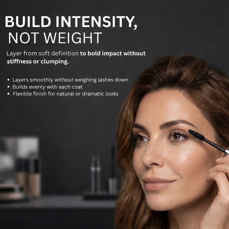 PALLADIO 4D Boost Volumizing Mascara, Black - Image 3