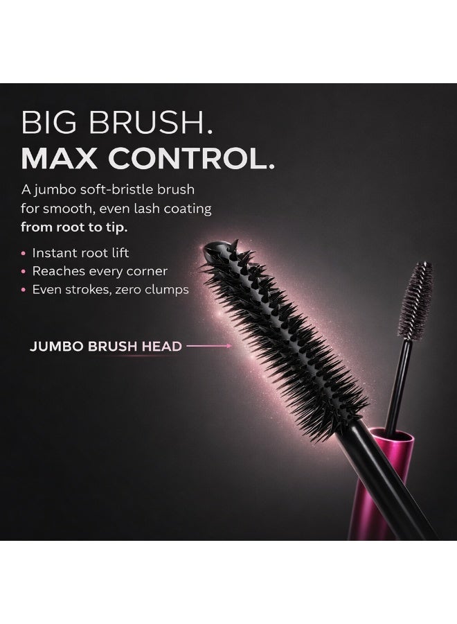 PALLADIO 4D Boost Volumizing Mascara, Black - Image 5