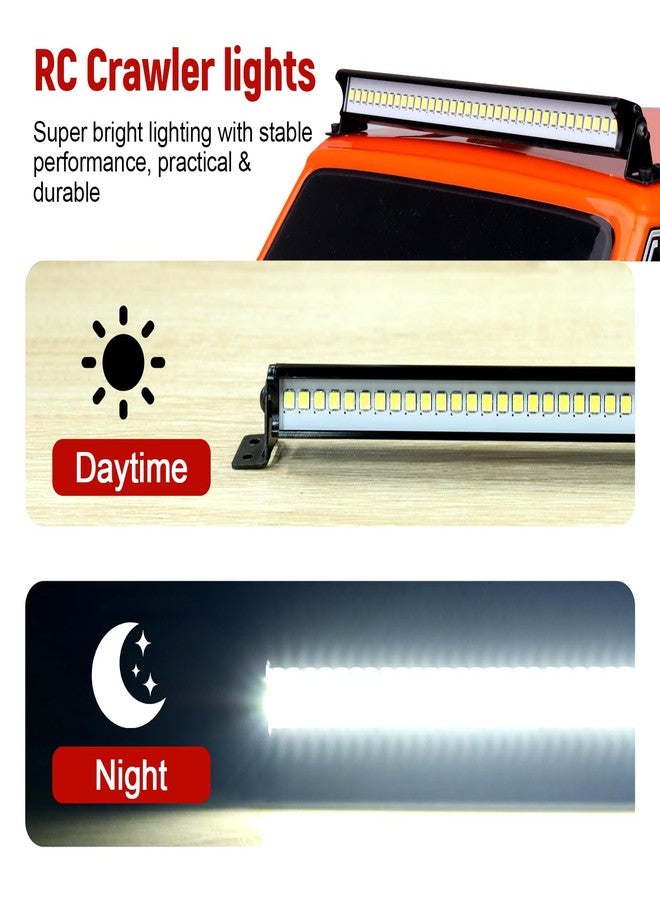طقم مصابيح LED فائقة السطوع من GoHobby، شريط إضاءة LED للسقف، 36 مصباح LED، مناسب لسيارات Traxxas TRX4 SCX10 90027 SCX10 II 90046 RC4WD D90 RC Crawler Car (النوع 1) بمقياس 1/10 - Image 4