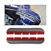 Ywdiml 2PCS Car Side Mirror Visor Rain Guards Carbon Fiber Waterproof Vehicle Mirror Rain Visor Smoke Guard Automotive Protective Eyebrow Cover Universal for SUV RV Lorry - Image 2