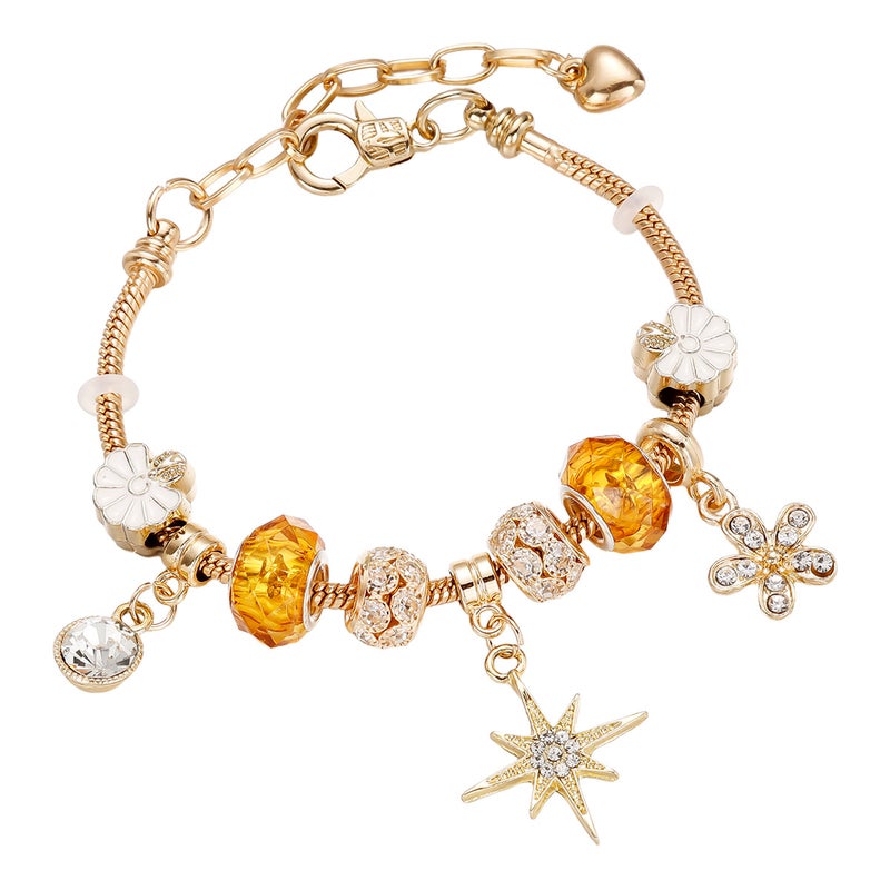 DIY Flower Crown Angel Wing Bracelet - Image 1