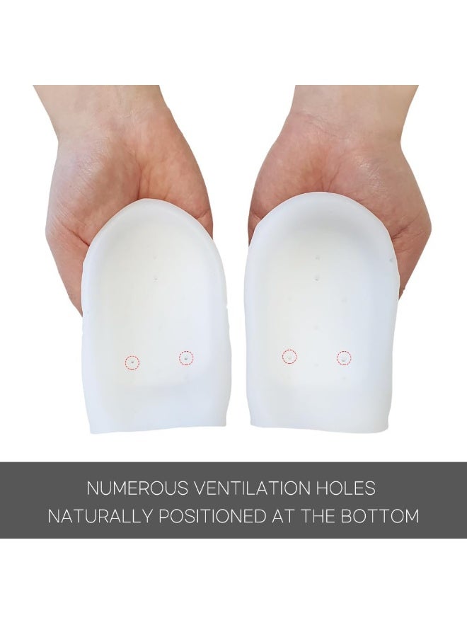 Bukela 2 Pair Invisible Height Increase Insoles – Comfortable & Discreet Shoe Inserts for Men & Women - Image 5