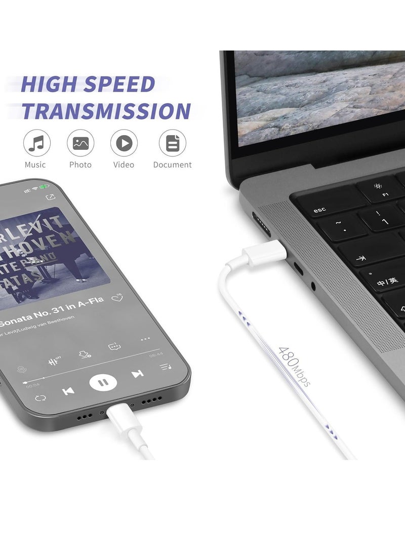 ELTRAZONE - i.Phone Charger Fast Charging,[MFi Certified] 2Pack 20W Type C Fast Charger Block with 6FT USB C Charger Cable Compatible for i.Phone 14/13/12/11 Pro Max/11/Xs Max/XR/X,i.Pad,AirPods Pro - Image 1