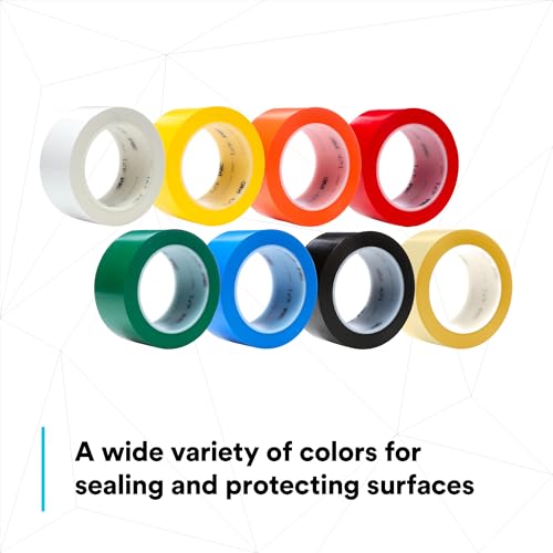 3M Vinyl Tape 471, Blue, 2 in x 36 yd, 5.2 mil - Image 3