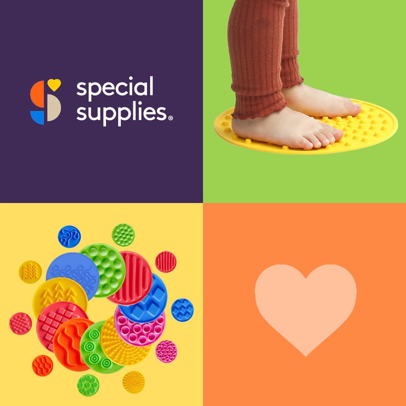 Special Supplies Matching Game Sensory Discs, 10 Sets, Tactile Stimulation for Kids, Supports Autistic and Processing Challenges, Calming and Stimulating Early Learning Play, Eye Mask Included - Image 4