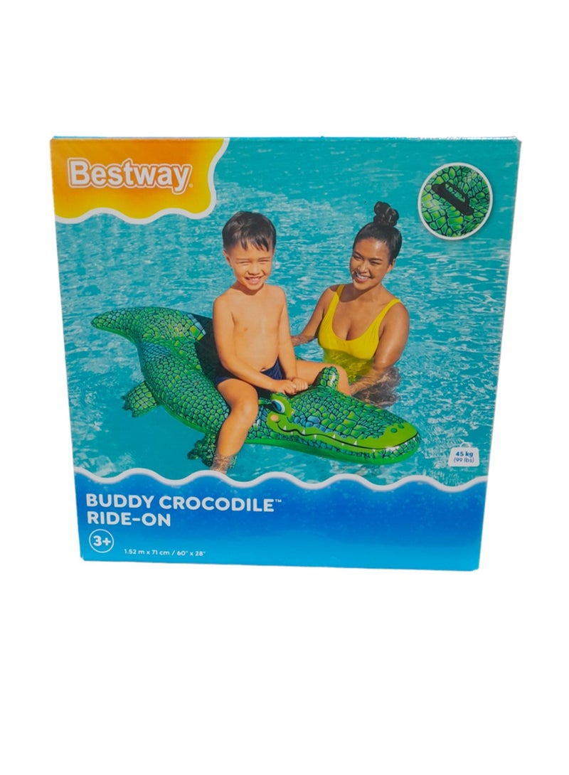 Bestway "Crocodile-shaped swimming float for kids.        "