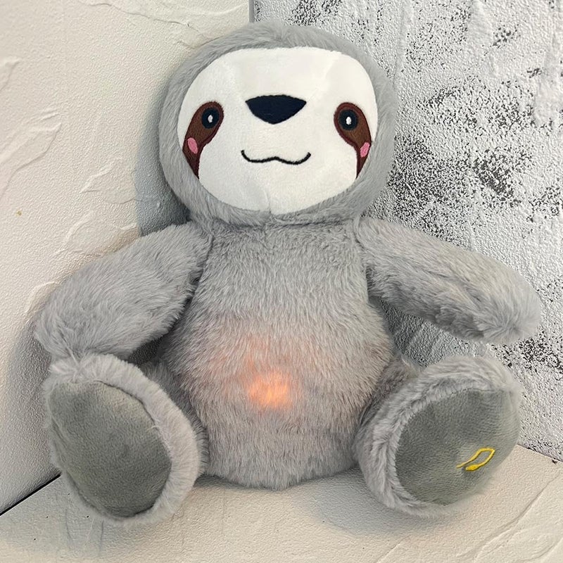 SOLARAE Sleep Buddy Breathing Otter Plushies with Music and Lights, Breathing Otter Sleep Soothers for Anxiety and Sleep, Sleeping Companion for Kids Boys and Girls Adults Gifts - Image 5