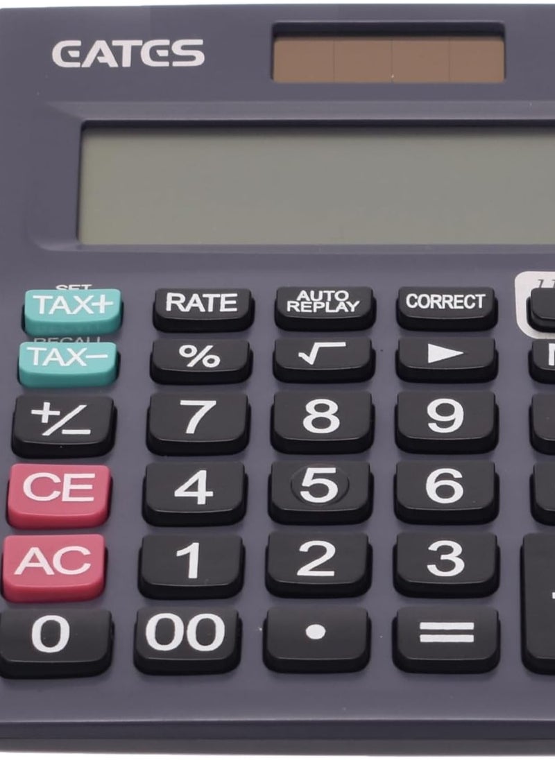 EATES Original* CX-120 Electronic Calculator 12 Digits with Dual Power and Check & Correct Function  - Image 4