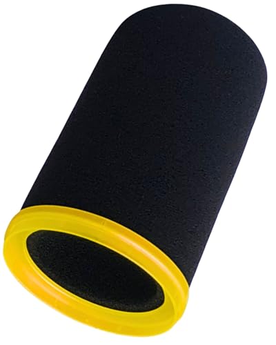 RhymKawa SM7b Foam Cover for Shuer SM7B, MV7 POP Filter RK345 Replacement, Windscreen with Colored Retaining O-Ring Identified Seat (Yellow) - Image 1