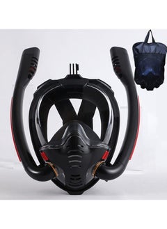 Diving Mask Scuba Double Snorkel Tube Full Face Anti-Fog Adult Snorkeling Mask Kid Swimming Underwater Diving Equipment - pzsku/Z1C3D81380549B581B543Z/45/_/1696609176/9e2417fc-c47c-4043-958c-06a50172b5ca