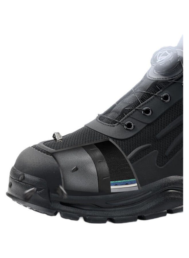 Blue Gull Shield Blue Seagull Shield Men'S Lightweight Steel Toe Cap Anti-Smashing Anti-Stabbing Wear-Resistant Safety Work Site Functional Shoes D213Bn-1 Size 41 - Image 1