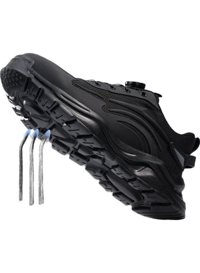 Blue Gull Shield Blue Seagull Shield Men'S Lightweight Steel Toe Cap Anti-Smashing Anti-Stabbing Wear-Resistant Safety Work Site Functional Shoes D213Bn-1 Size 41 - Image 2