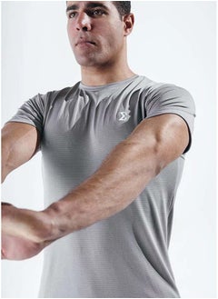 SIGMA FIT Sigma Fit MANLY BASIC TSHIRT - L ,Color: GRAY  - Image 4