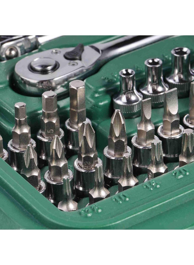 SATA ST09013SJ 88-Piece 1/4" and 1/2" Drive 6 Point Metric Socket Set - Image 3