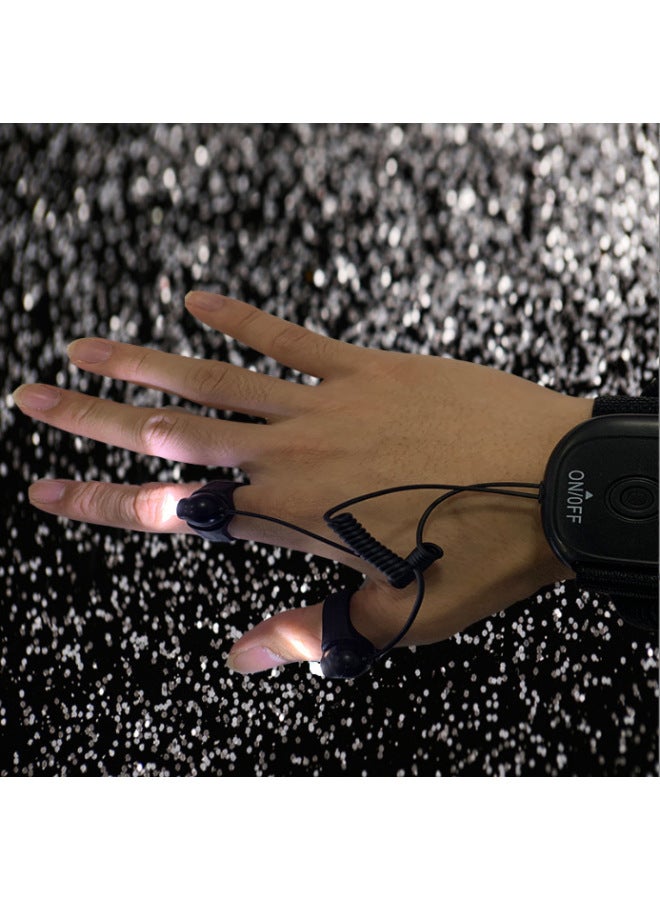 Multifunctional Outdoor LED Fishing Finger Light Repair Night Fishing Hiking Ride Patrol Camping Light Glove Light-Color:Rechargeable Color Box Packaging  - Image 4