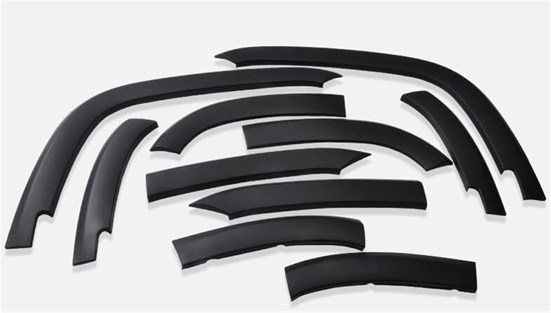 Wivplex Black Fender Flare Wheel Brow Extensions for Jeep Compass - Image 2