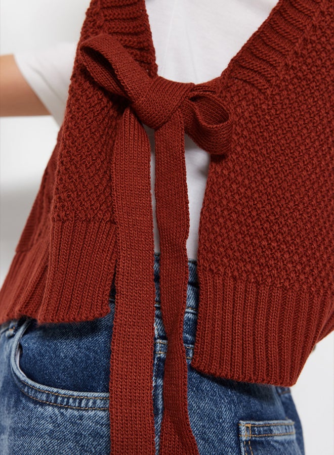 trendyol Tile Crop Knitwear Sweater TWOAW22SV0058 - Image 5