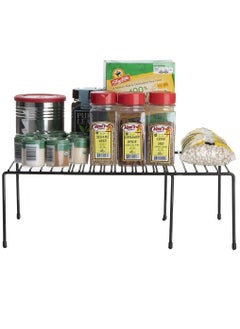 HomarKet Large Expandable Kitchen Counter Shelf Storage Racks and Holders Black (27.5-53)x24x13.5cm  - Image 2