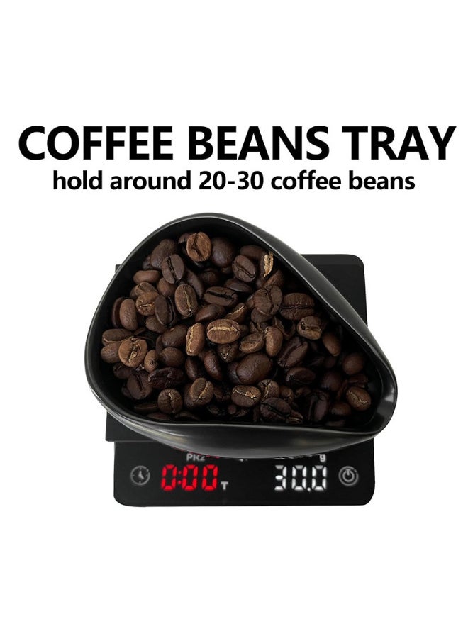 Laravel - Black two-piece coffee bean display tray set (with sprayer), suitable for a variety of scenarios - Image 1