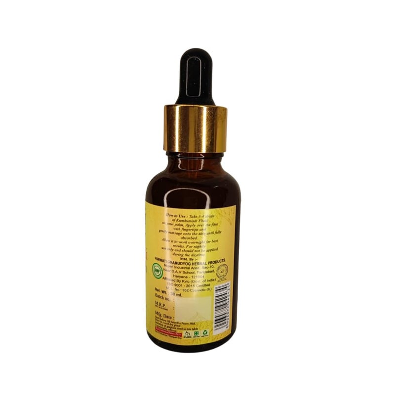 Khadi Herbal Herbigiri Herbal Retinol Facial Serum Natural Glowing Beauty for AntiAging  Collagen Production Toxins Cleansing and Acne for All Skin Types Pack of 2 60ml - Image 3
