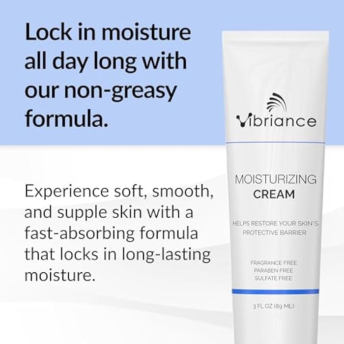 Vibriance Moisturizing Cream | Anti Aging Moisturizer for Face with Squalane, Niacinamide | Moisturizer for Aging Skin | Day/Night Face Cream for Older Women 60 Plus - Image 2