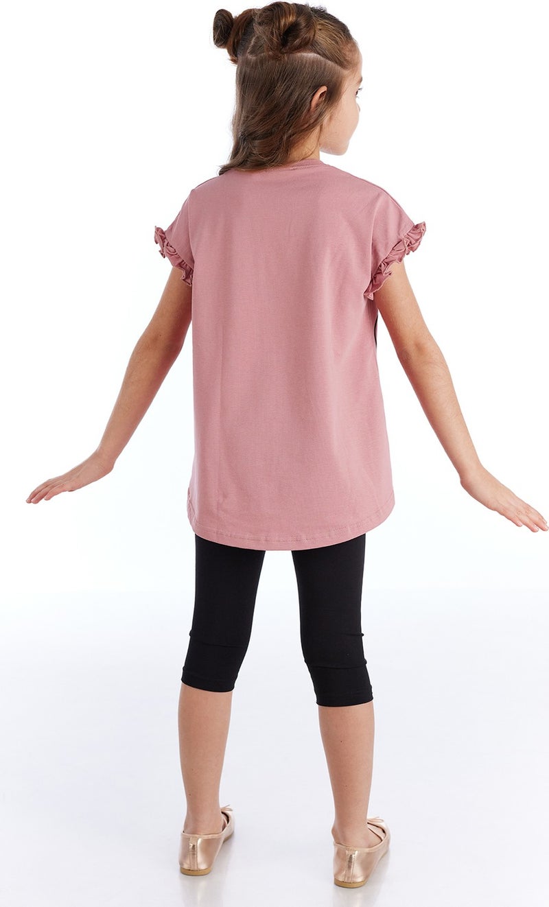 Mshb&G Love Cat Girls T-shirt Tights Set  - Image 3