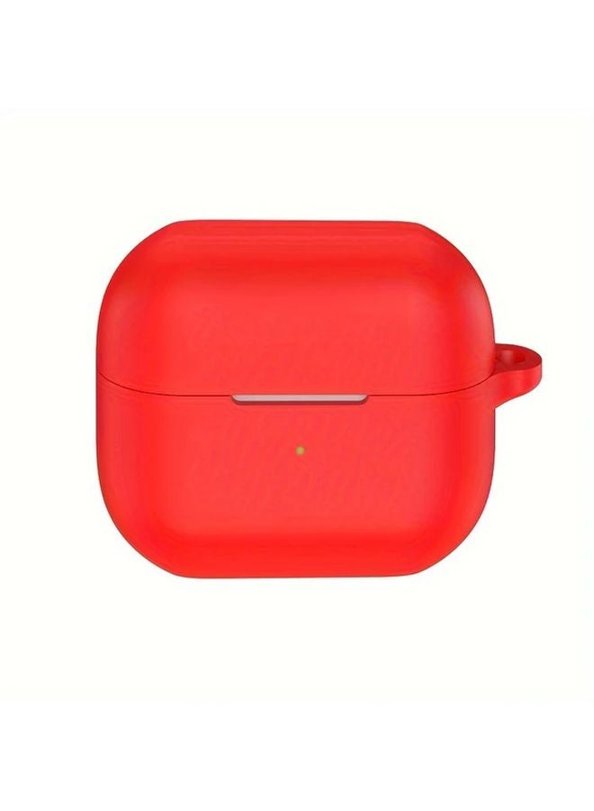 Red Protective Case With Free Hook For Samsung Galaxy Buds3 And Buds3 Pro - Image 1