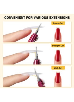 BEZOX BEZOX Sharp Blade Acrylic Nail Clipper, Professional and High Precision Nail Tip Cutters, False Nail Cutter for Nail Tips  - Image 5
