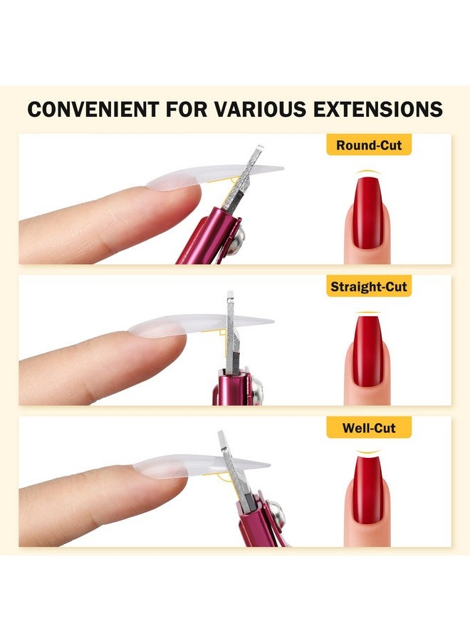 BEZOX Sharp Blade Acrylic Nail Clipper, Professional and High Precision Nail Tip Cutters, False Nail Cutter for Nail Tips - Image 5