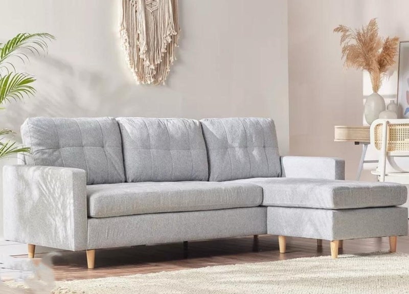 Cozy Homes Modern Reversible L-Shaped Sectional Sofa - Image 3