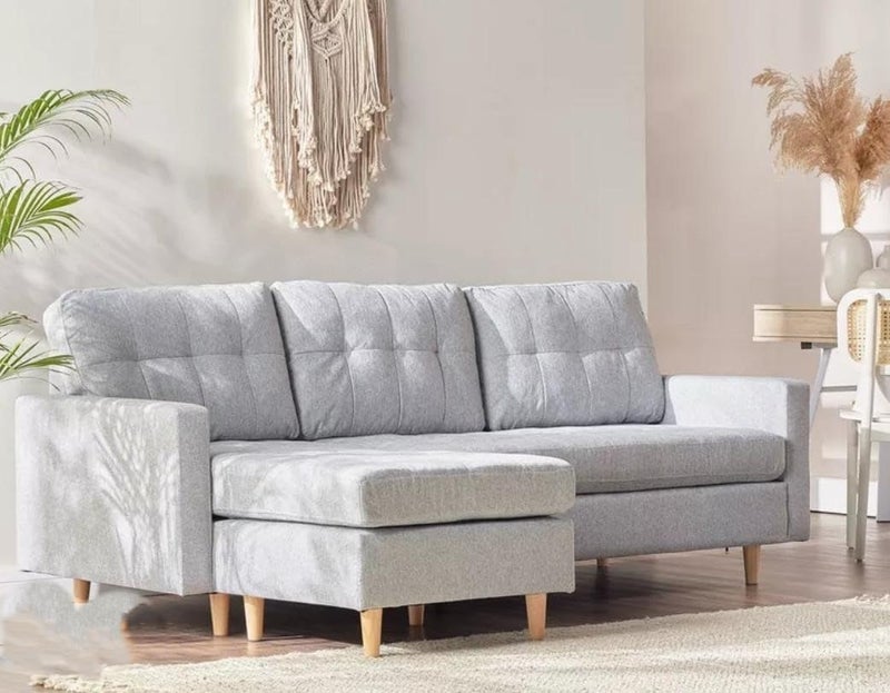 Cozy Homes Modern Reversible L-Shaped Sectional Sofa - Image 4