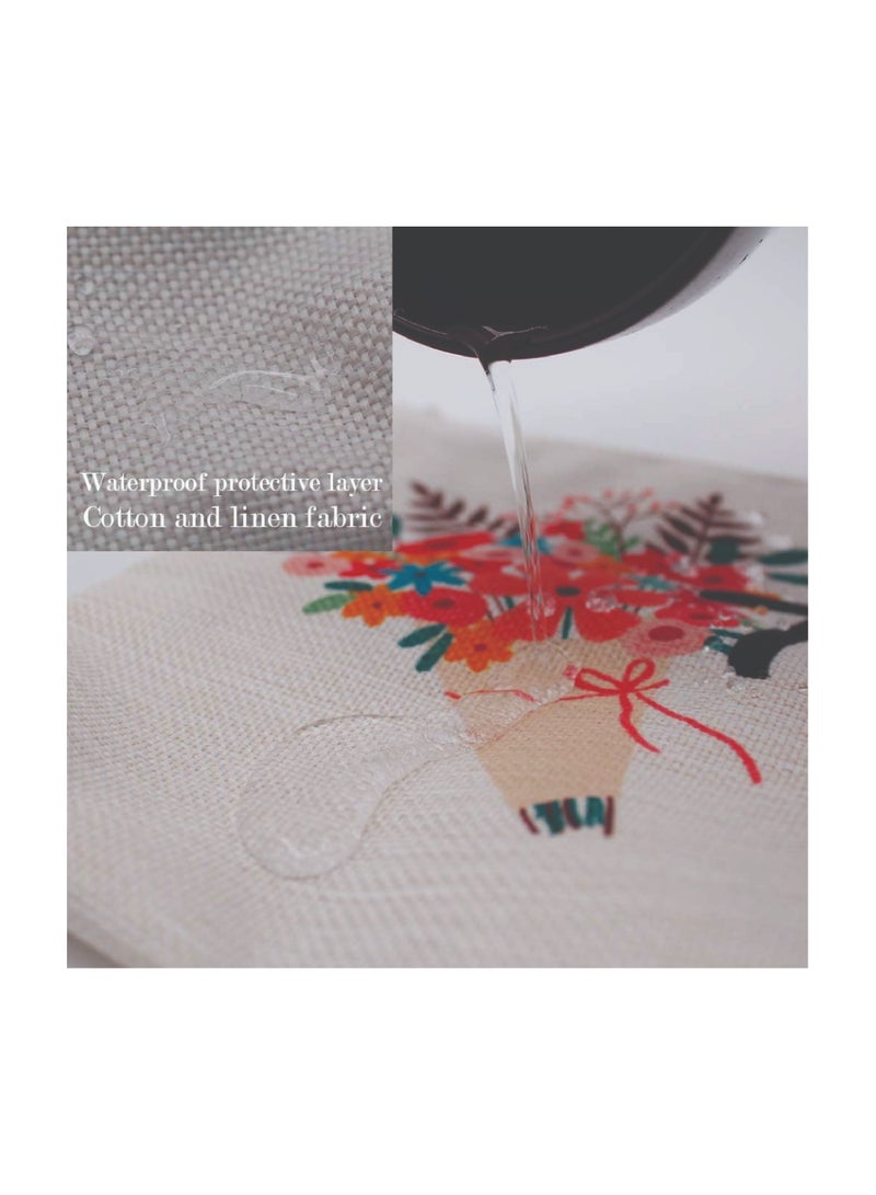 PRINTSHOP4ME Bride Est Cosmetic Bags For Your Wedding-Perfect Bridal Shower Gift-Bridal Makeup Bags-Wedding Travel Essentials - Image 3