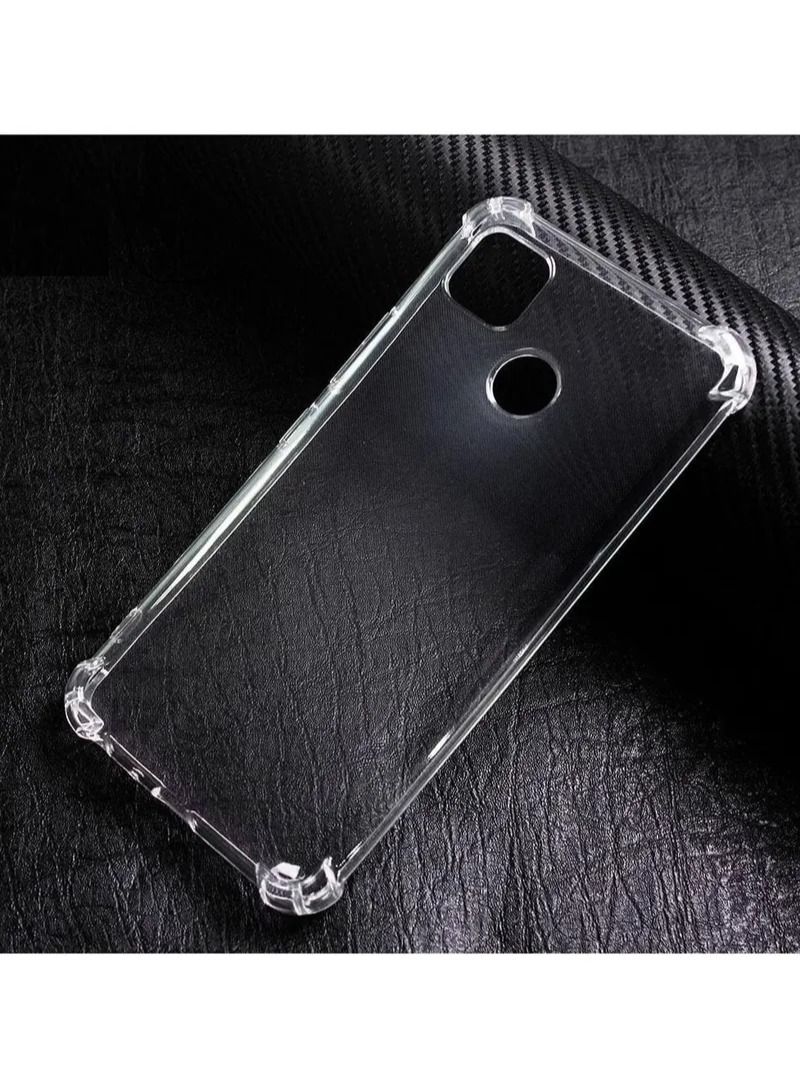 CASEKA Case For Tecno POP 4 Cover Clear With Shockproof Bumper Edges For Tecno Pop 4