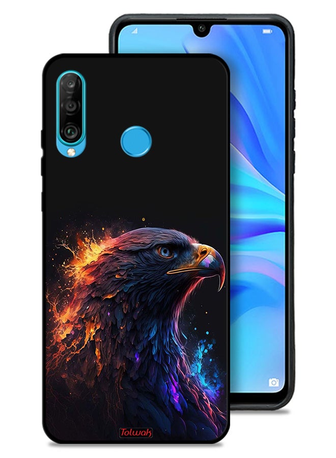 Tolwak Huawei nova 4e Protective Case Cover Eagle Art - Image 1