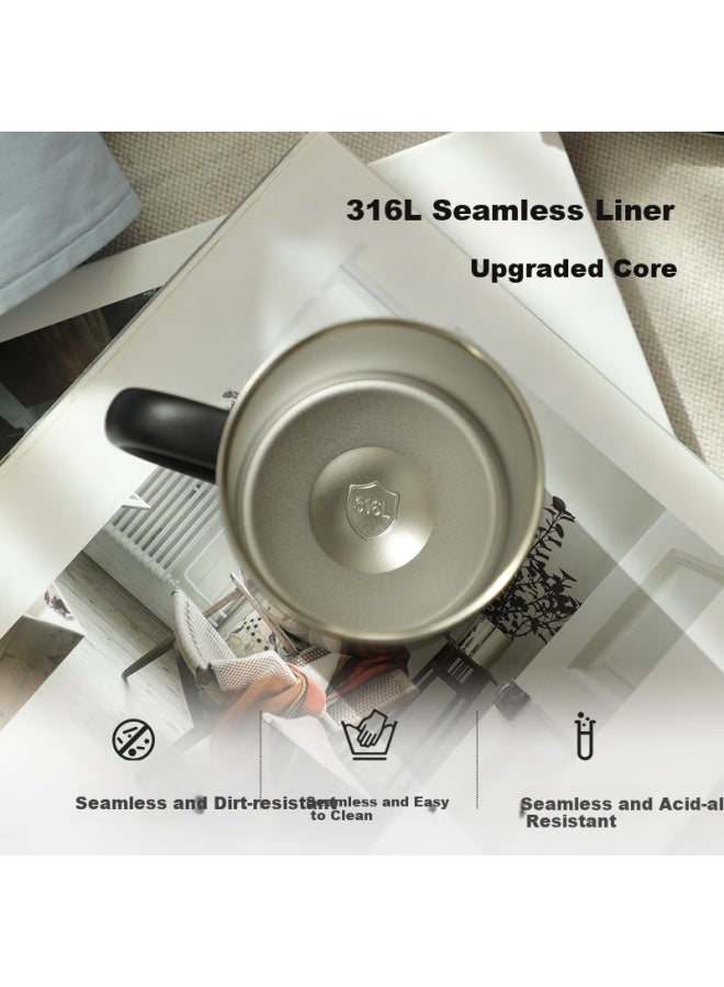 Fga Fuguang Mark Insulated Cup 316 Stainless Steel Large Capacity Uni Office Coffee Cup Student Tea Cup Water Cup - Image 1