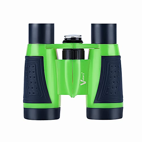 Vanstarry Compact Binoculars for Kids Bird Watching Hiking Camping Fishing Accessories Gear Essentials Best Toy Gifts for Boys Girls Children Toddler Waterproof 5X30 Optical Lens Including Compass - Image 1