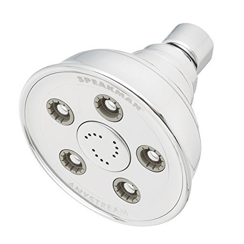 Speakman S-3014 Caspian Anystream High Pressure Adjustable Shower Head, Polished Chrome - Image 1
