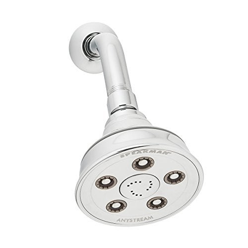 Speakman S-3014 Caspian Anystream High Pressure Adjustable Shower Head, Polished Chrome - Image 2