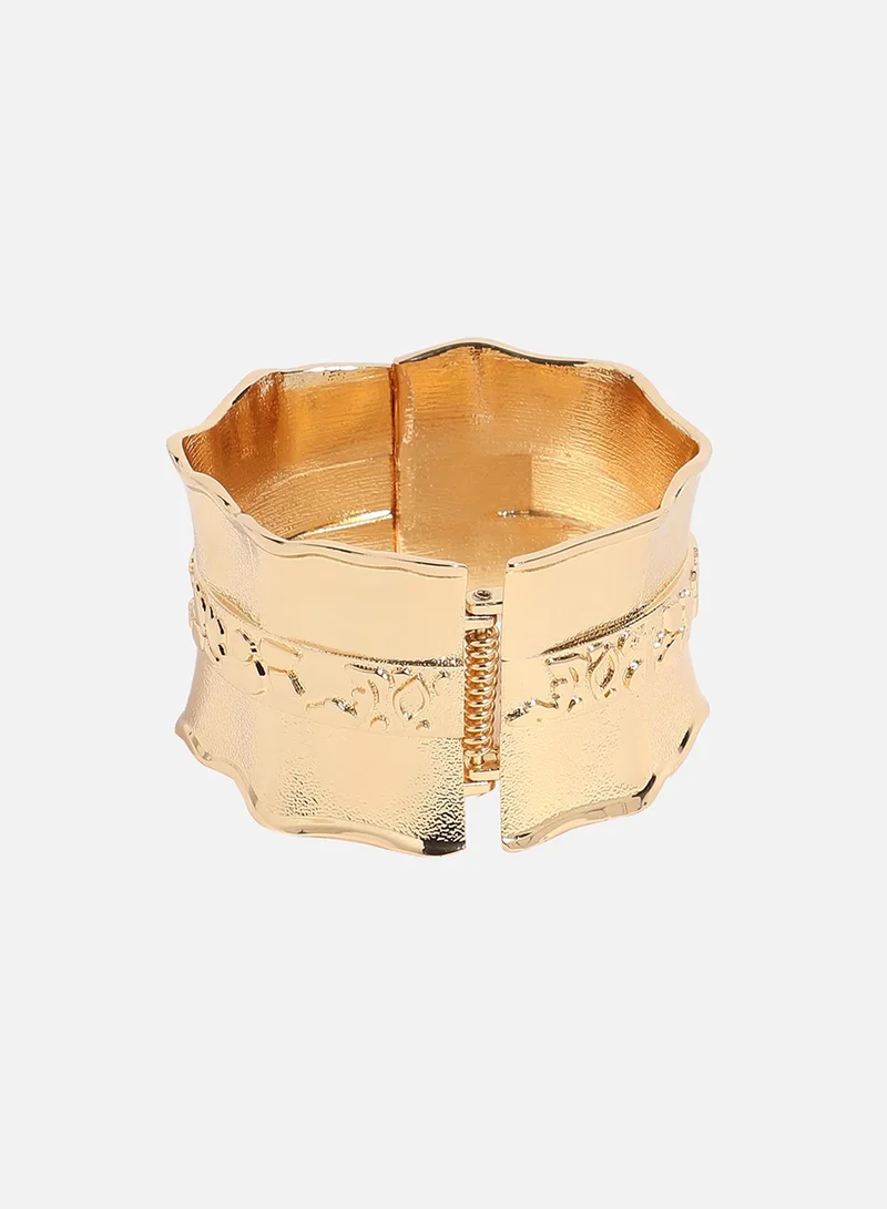 SOHI Dented Textured Artificial Bracelet Jewellery