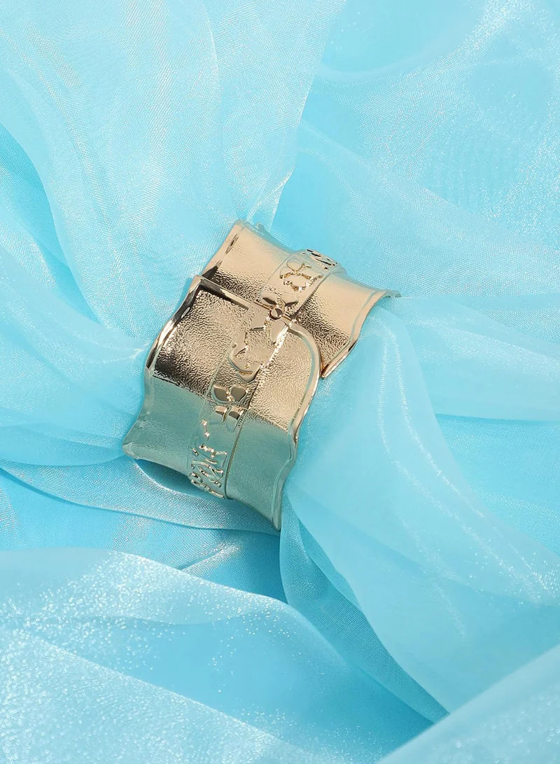 SOHI Dented Textured Artificial Bracelet Jewellery