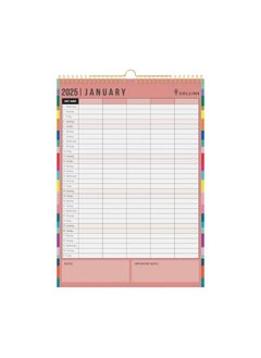 Collins Edge Rainbow 2025 Family Wall Calendar - Lifestyle Planner and Organiser for Office, Work, Personal and Home - January to December 2025 Diary - Weekly - - EDFC135-25 - pzsku/Z1C3FBAA64C469A281004Z/45/_/1731397489/f250db35-1d5f-470f-ae74-942fdbddd421