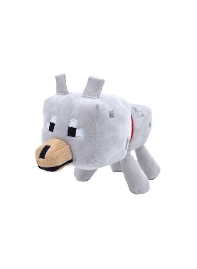 ماين كرافت دمية محشوة لشخصية الذئب اللطيف من لعبة Minecraft  - Image 1