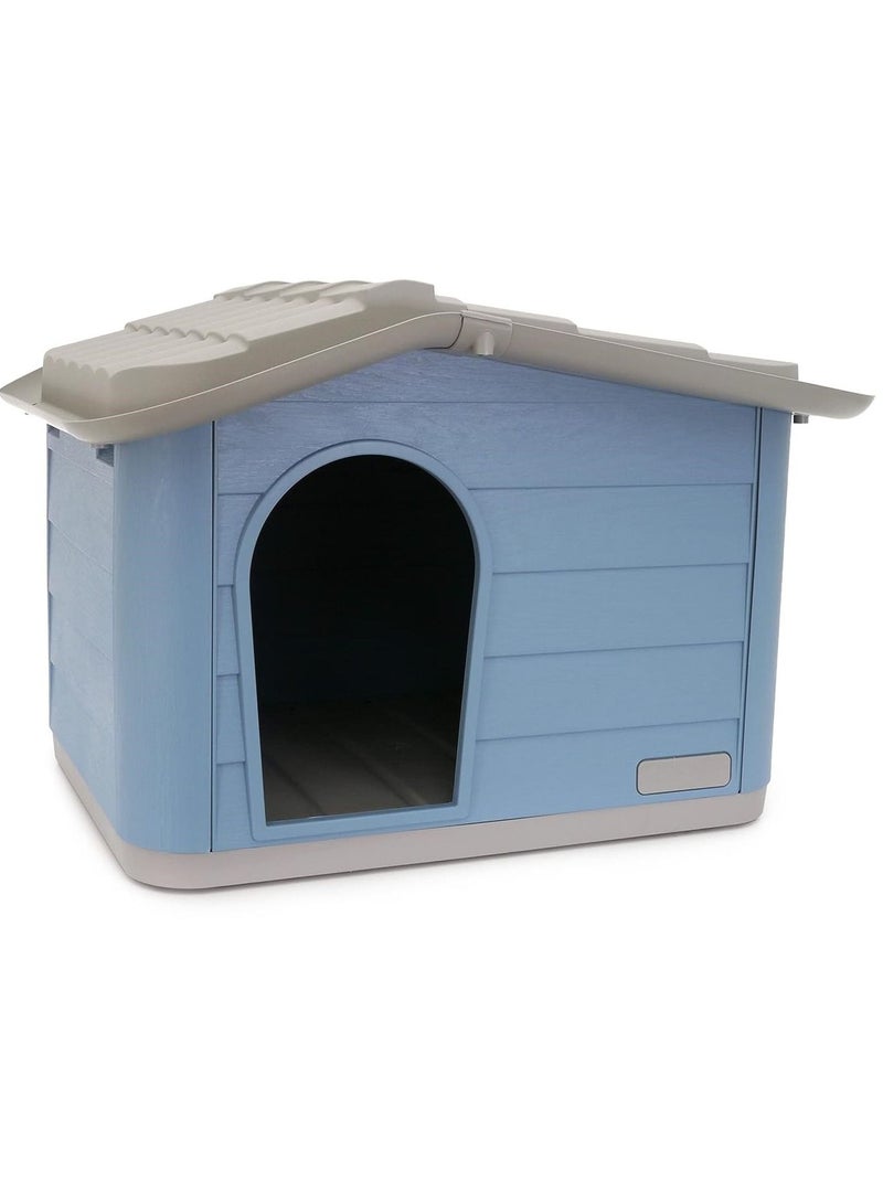 MP Bergamo Cuccia Princess Dog And Cat House Blue 52X39X41Cm - Image 1