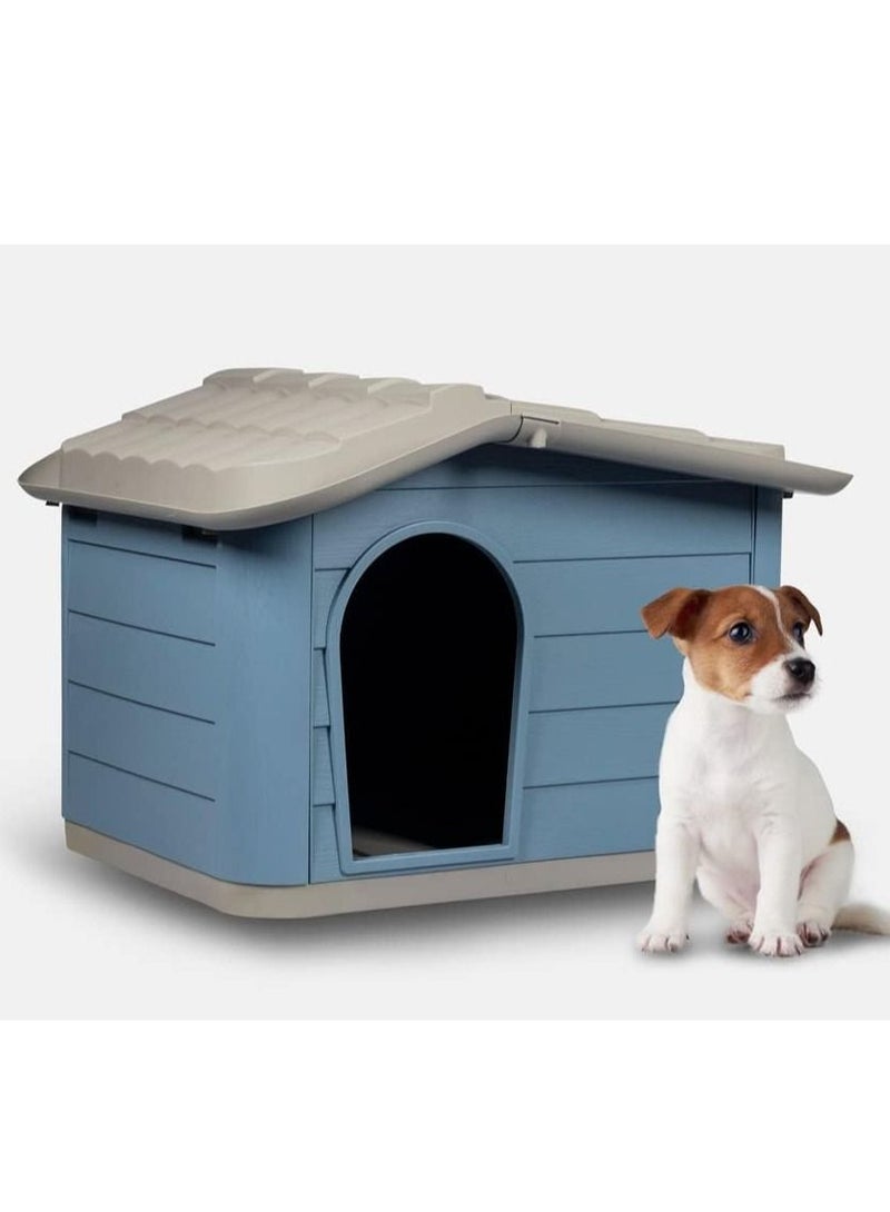 MP Bergamo Cuccia Princess Dog And Cat House Blue 52X39X41Cm - Image 2