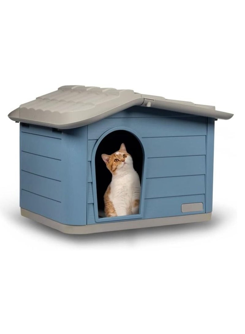 MP Bergamo Cuccia Princess Dog And Cat House Blue 52X39X41Cm - Image 3